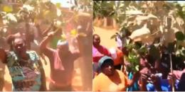 Collage of protests in Mwea.